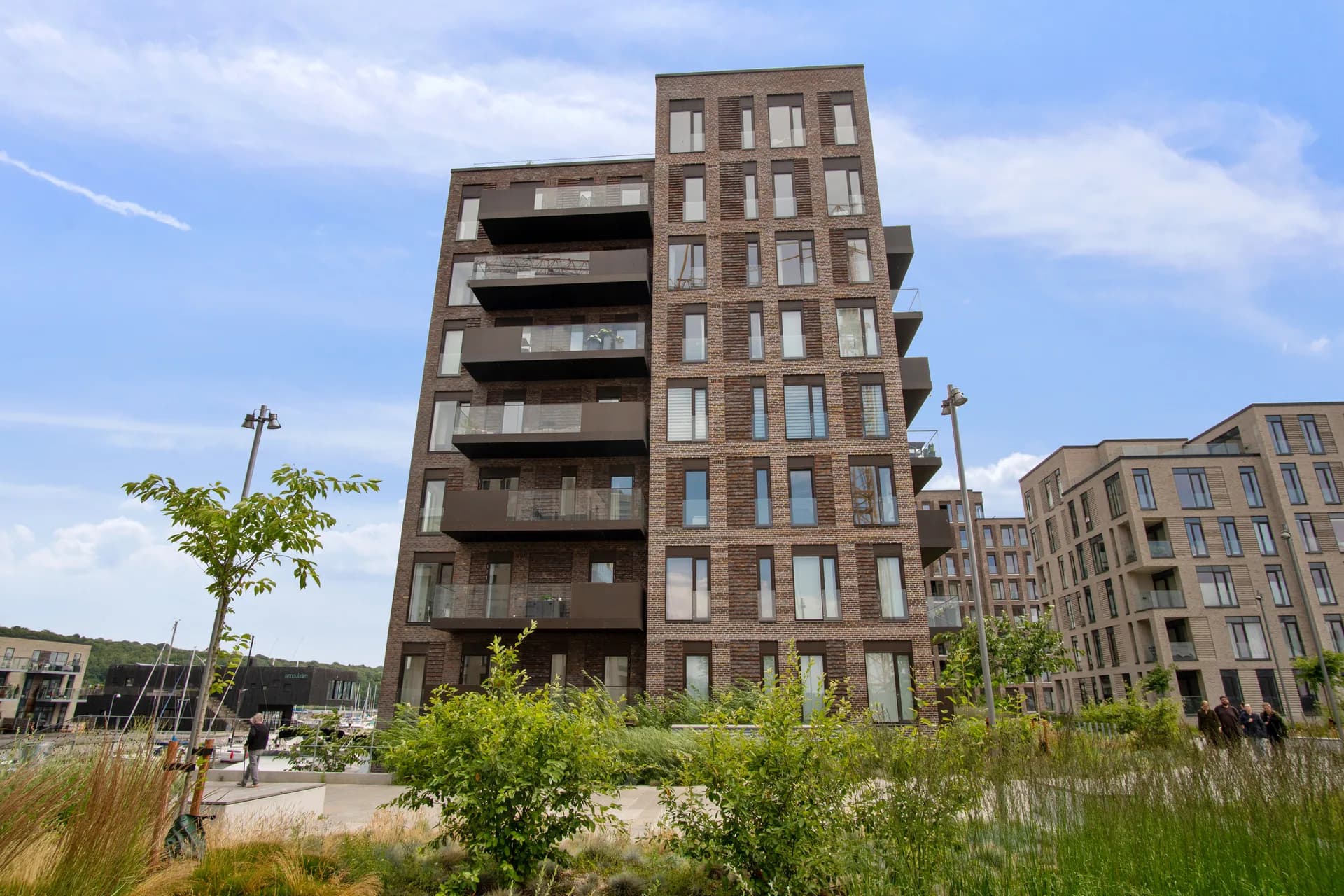 Dansk boligbyggeri ved Vejle havn